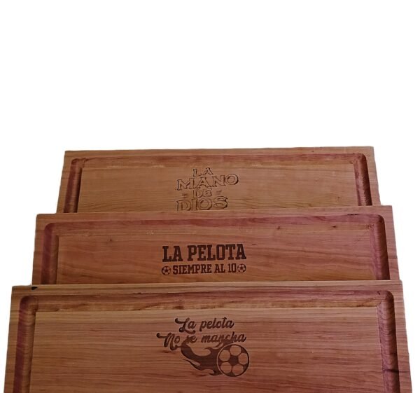 TABLA DE PICAR GRABADAS Madera Lenga - MARADONA - Image 10