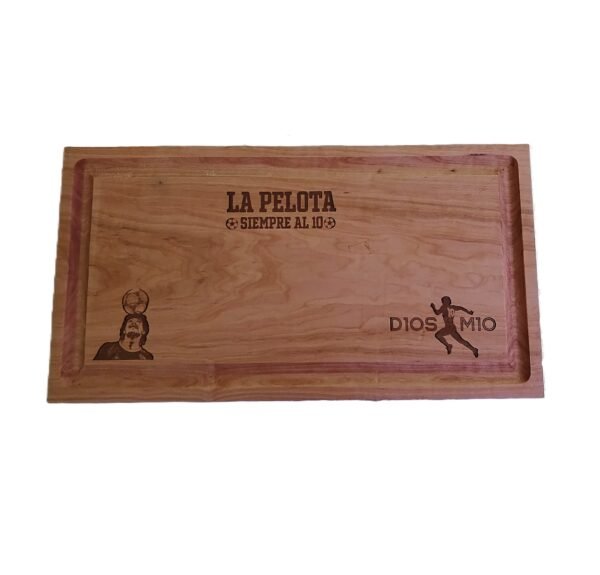 TABLA DE PICAR GRABADAS Madera Lenga - MARADONA - Image 7