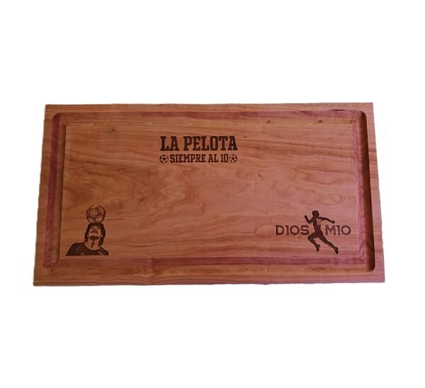 TABLA DE PICAR GRABADAS Madera Lenga - MARADONA - Image 5