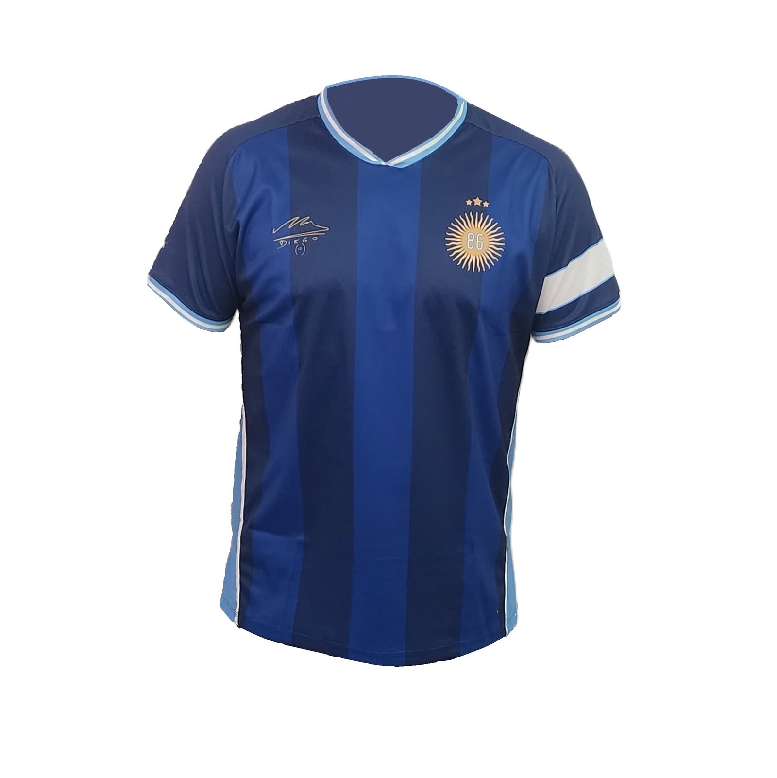 CAMISETA DE FUTBOL - COLECCION D10S POR El Club, Argentina - MARADONA